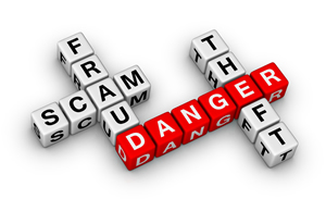 Scam-Fraud-Danger Logo