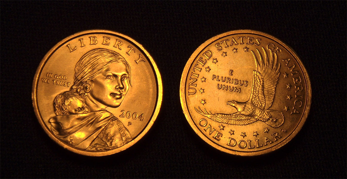 Sacagawea: Wyoming's State Coin courtesy of Lori Medina